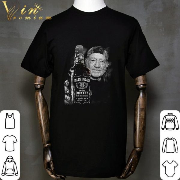 Willie Nelson Jack Daniel's Outlaw Country shirt