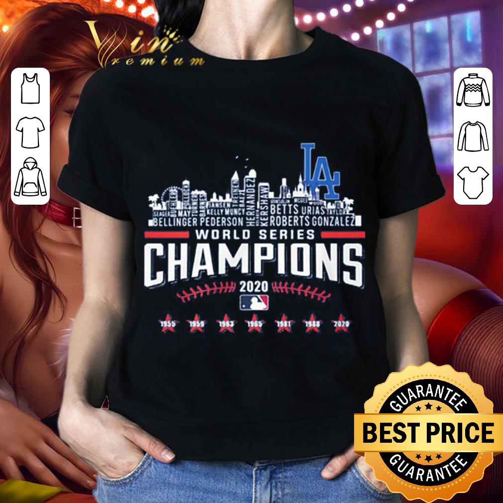 Premium Los Angeles Dodgers City 2020 World Series Champions shirt Premium Los Angeles Dodgers City 2020 World Series Champions shirt