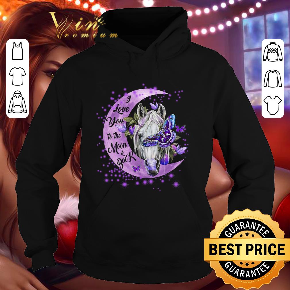 f559098b awesome horse i love you to the moon and back fibromyalgia awareness shirt 4 - Awesome Horse I love you to the moon and back Fibromyalgia Awareness shirt
