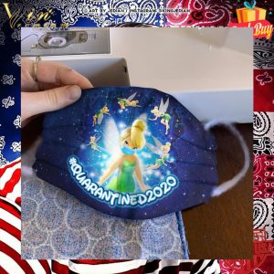 Tinker Bell mask quarantined 2020 Coronavirus face mask 1