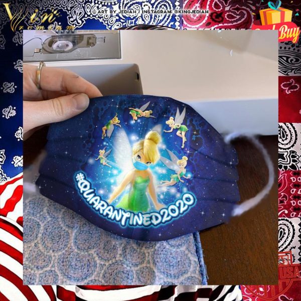 Tinker Bell mask quarantined 2020 Coronavirus face mask
