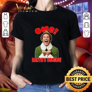 Premium Elf Omg Santa is Coming Will Ferrell Xmas shirt 1
