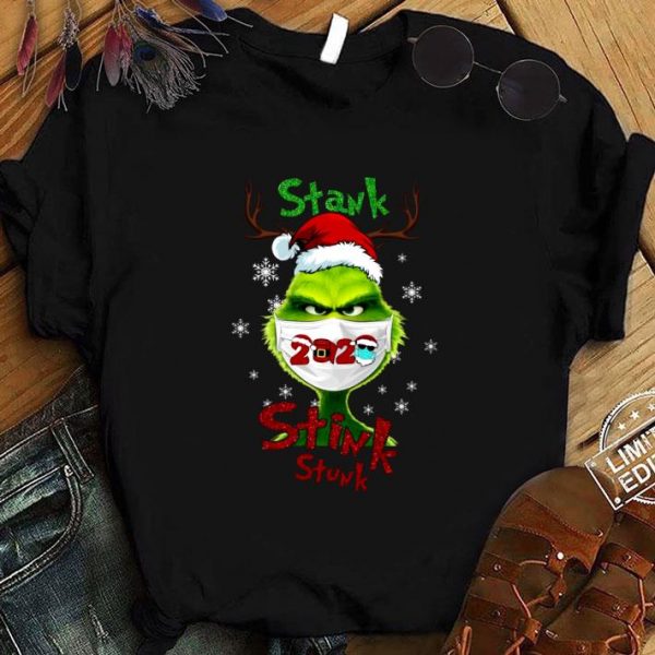 Christmas Grinch Stank 2020 Stink Stunk Coronavirus shirt