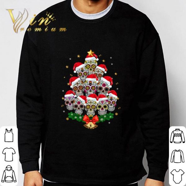 Sugar skulls Christmas tree 2020 shirt