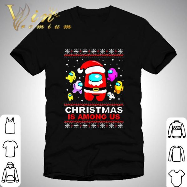Christmas Ugly Costume Among Stars Game Us shirt