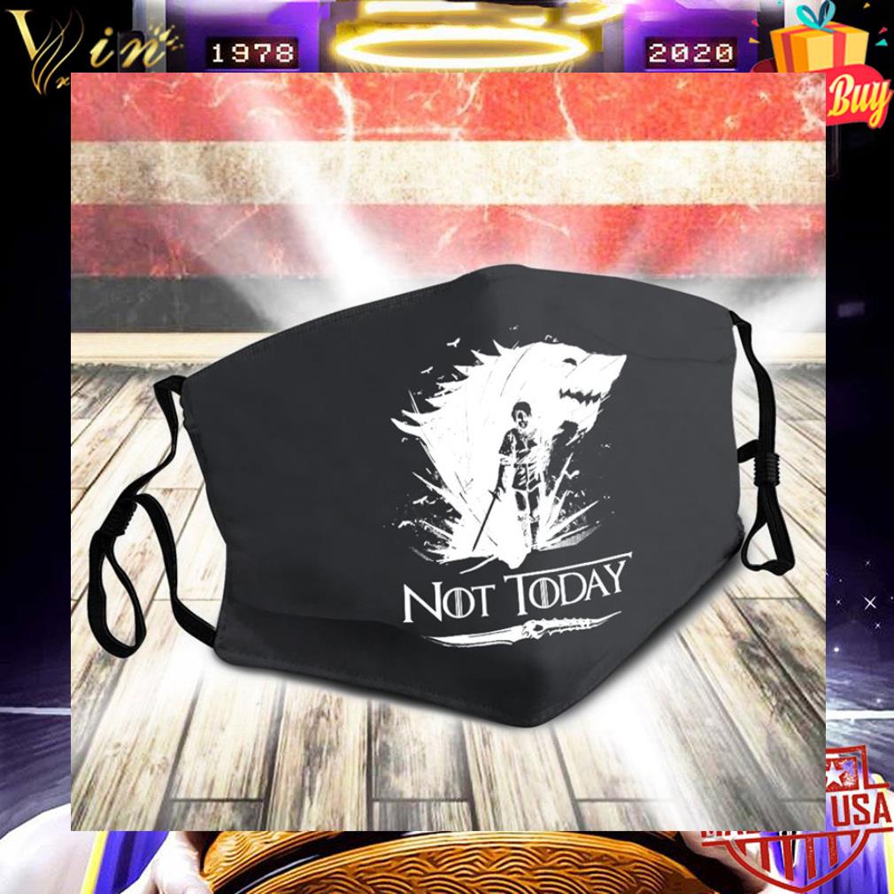 Arya Stark GOT Not today Game Of Thrones face mask 10a96bc7 arya stark got not today game of thrones face mask 4 - Arya Stark GOT Not today Game Of Thrones face mask