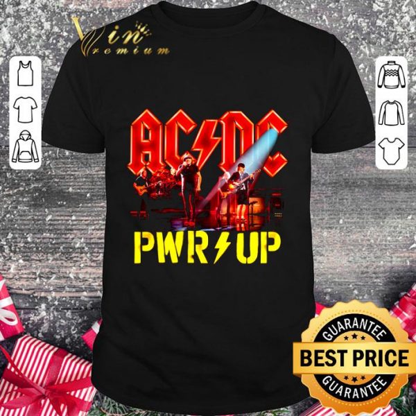 Premium ACDC Pwrup Power Up Stage Lights shirt