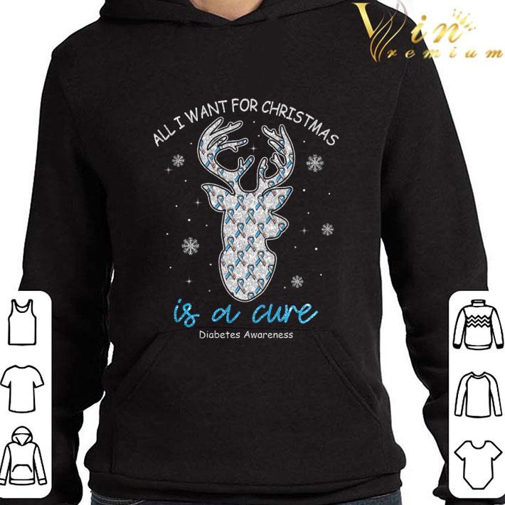 17a367fc all i want for christmas is a cure diabetes awareness shirt 4 - All I Want For Christmas Is A Cure Diabetes Awareness shirt