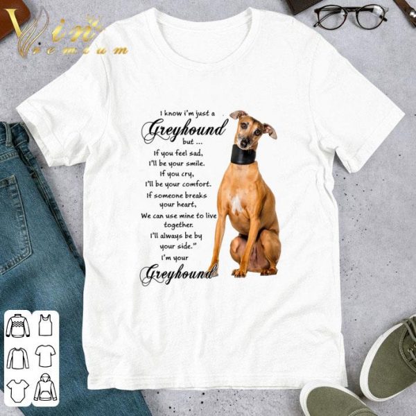 Greyhound If You Feel Sad I'll Be You Smile If You Cry I'll Be You Comfort shirt