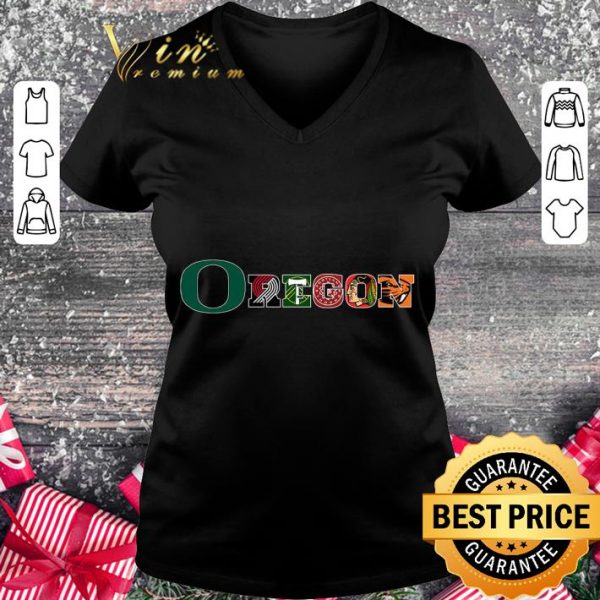 Awesome Oregon Sports Teams Oregon Ducks Portland Trail Blazers Portland Timbers shirt