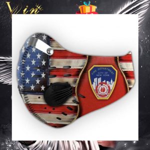 New York City Fire Department Face Mask With Filter