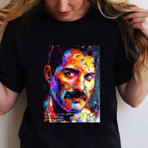 Awesome Freddie Mercury Art Signature shirt 1