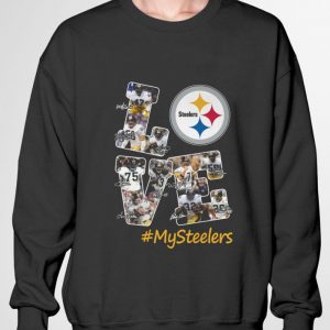 Awesome Logo Pittsburgh Steelers Love mysteelers signatures shirt 2