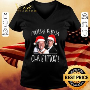 Awesome Bottom Richie & Eddie Hitler Merry Ruddy Christmas shirt 2