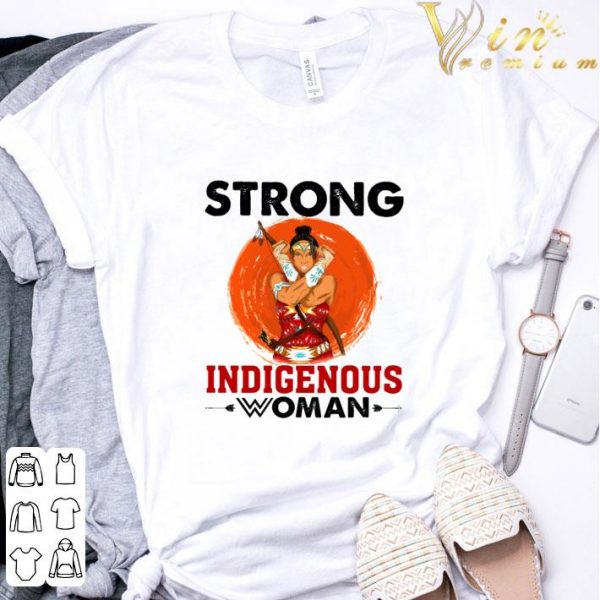 Hot Native Strong Indigenous Woman Sunset shirt