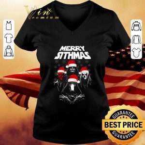 Premium Merry Sithmas Queen Star Wars Sith Darth Vader Kylo Christmas shirt 2