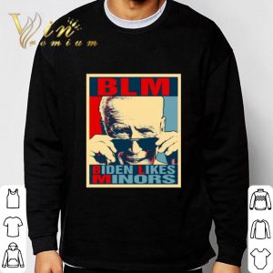 Joe Biden BLM Biden Likes Minors Vintage shirt 2