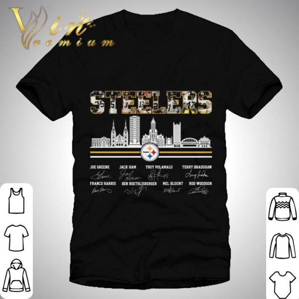 Pittsburgh Steelers city signatures shirt