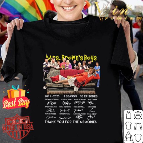 Best All character Mrs. Brown's Boys 2011-2020 3 season 36 episodes shirt