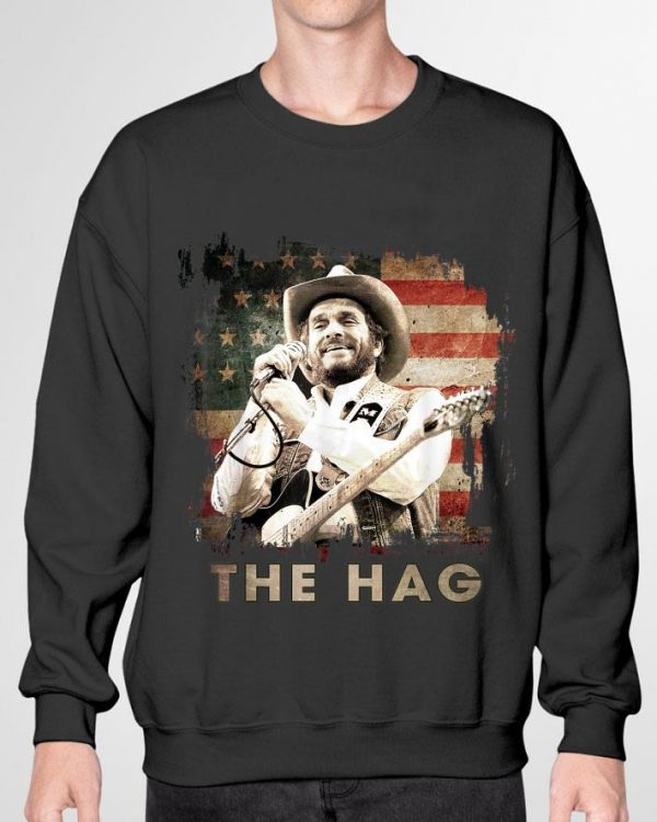 Hot The Hag Outlaw Musical Merle Haggard Holiday shirt