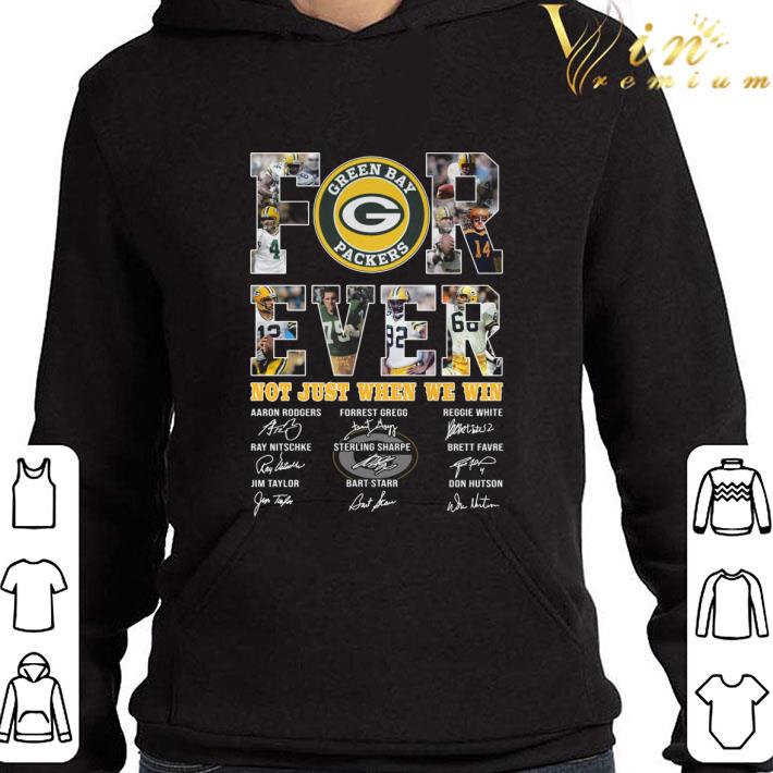 462a85f6 green bay packers for ever not just when we win signatures shirt 4 - Green Bay Packers For Ever Not Just When We Win Signatures shirt