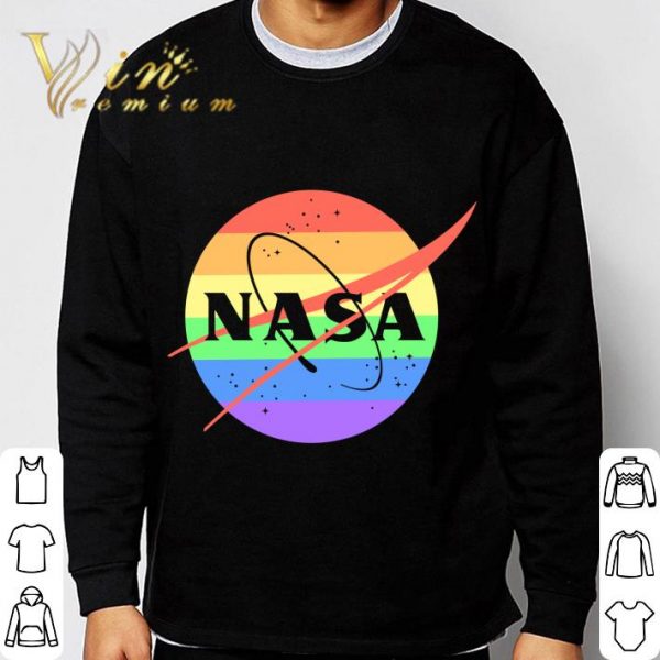 NASA Logo LGBT Gay Pride shirt