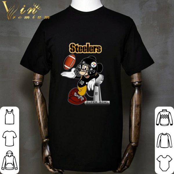 Mickey Mouse Pittsburgh Steelers Super Bowl shirt
