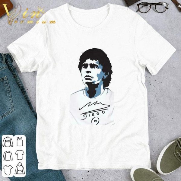 Diego Maradona RIP Rest In Peace Argentina Football shirt