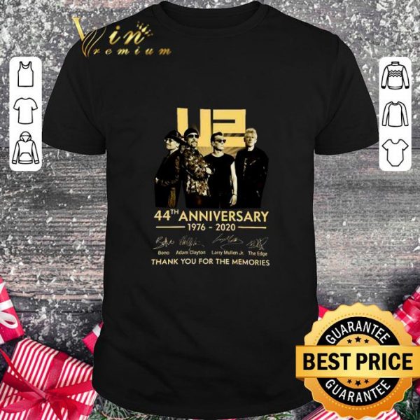 Premium Thank You Irish Rock Band 44th Anniversary 1976-2020 Signed shirt