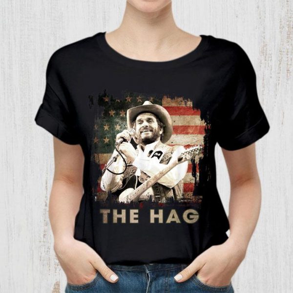 Hot The Hag Outlaw Musical Merle Haggard Holiday shirt