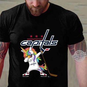 Awesome Hip Hop Dabbing Unicorn Flippin Love Washington Capitals Nhl shirt 2