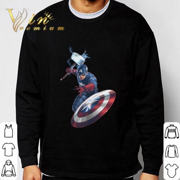 Captain America Mjolnir shirt