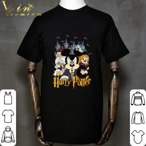 Mickey and friends Harry Potter shirt 1