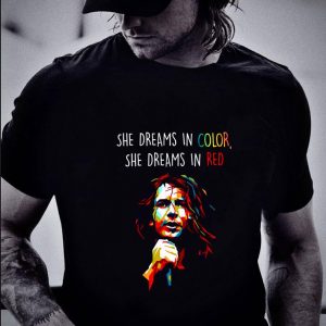 Original Pearl Jam Eddie Vedder She Dreams In Color She Dreams In Red shirt 1 Original Pearl Jam Eddie Vedder She Dreams In Color She Dreams In Red shirt 1