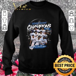 Awesome Christmas World Series Champions 2020 Dodgers Live Breathe Blue shirt 2