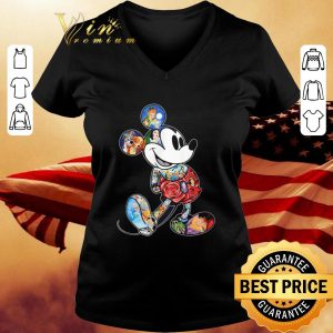 Awesome Disney characters inside Mickey mouse shirt 2