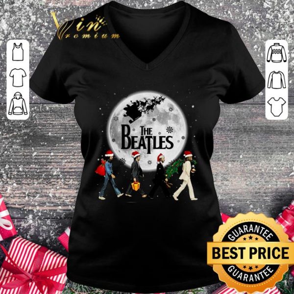 Premium Merry Christmas The Beatles 60th Anniversary 1960-2020 Memories shirt