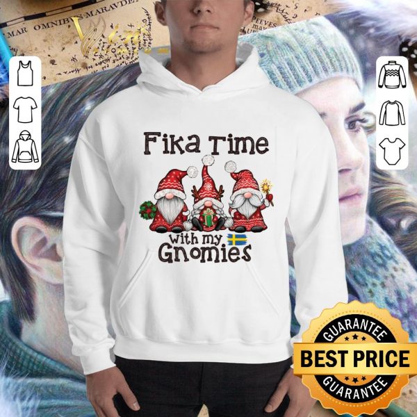 Funny Fika Time With My Gnomies Sweden shirt