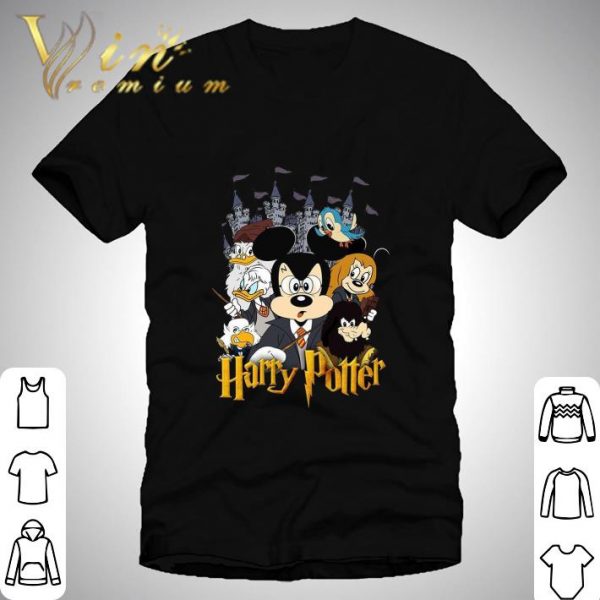 Mickey and friends Harry Potter shirt