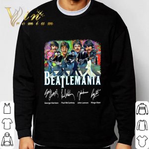 Beatlemania The Beatles Signed George Harrison Paul McCartney shirt 2 Beatlemania The Beatles Signed George Harrison Paul McCartney shirt 2