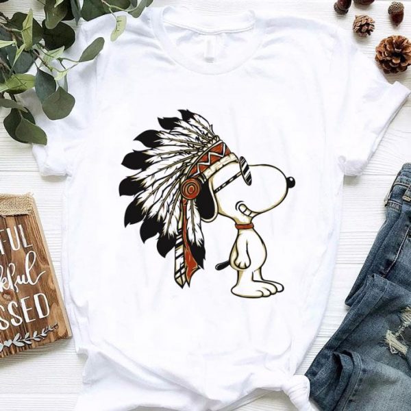 Funny Snoopy Native American shirt