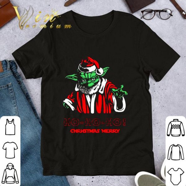 Premium Star Wars Christmas Merry Xmas Master Yoda Festive shirt