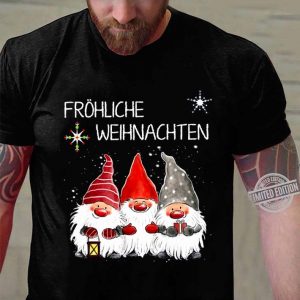 Awesome Frohliche Weihnachten shirt 2