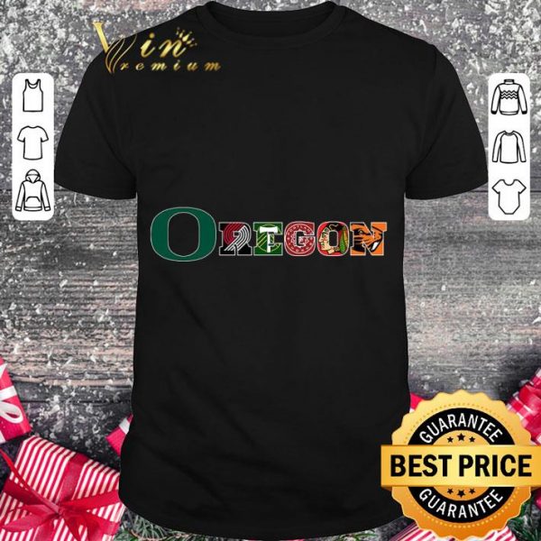 Awesome Oregon Sports Teams Oregon Ducks Portland Trail Blazers Portland Timbers shirt