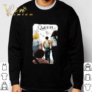 Queen Rock Band Signatures shirt 2