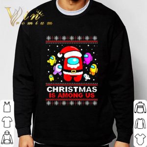 Christmas Ugly Costume Among Stars Game Us shirt 2