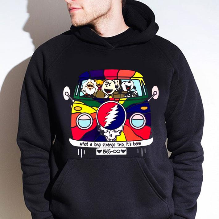 83e8b6f9 awesome snoopy charlie brown grateful dead bus shirt 4 - Awesome Snoopy Charlie Brown Grateful Dead Bus shirt