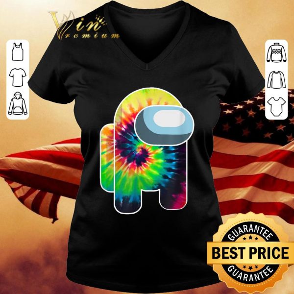 Awesome Imposter Impostor Among Game Us Sus Tie Dye Hippie shirt