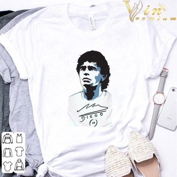 Diego Maradona RIP Rest In Peace Argentina Football shirt