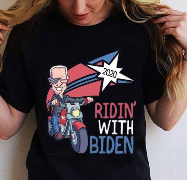 Awesome Riding With Biden Joe Biden For President 46 shirt